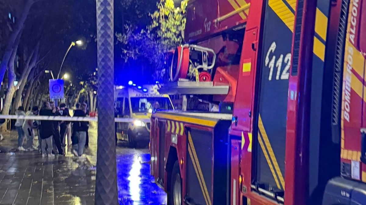 Un incendio en una vivienda de la calle Mayor de Alcorcón deja cinco afectados