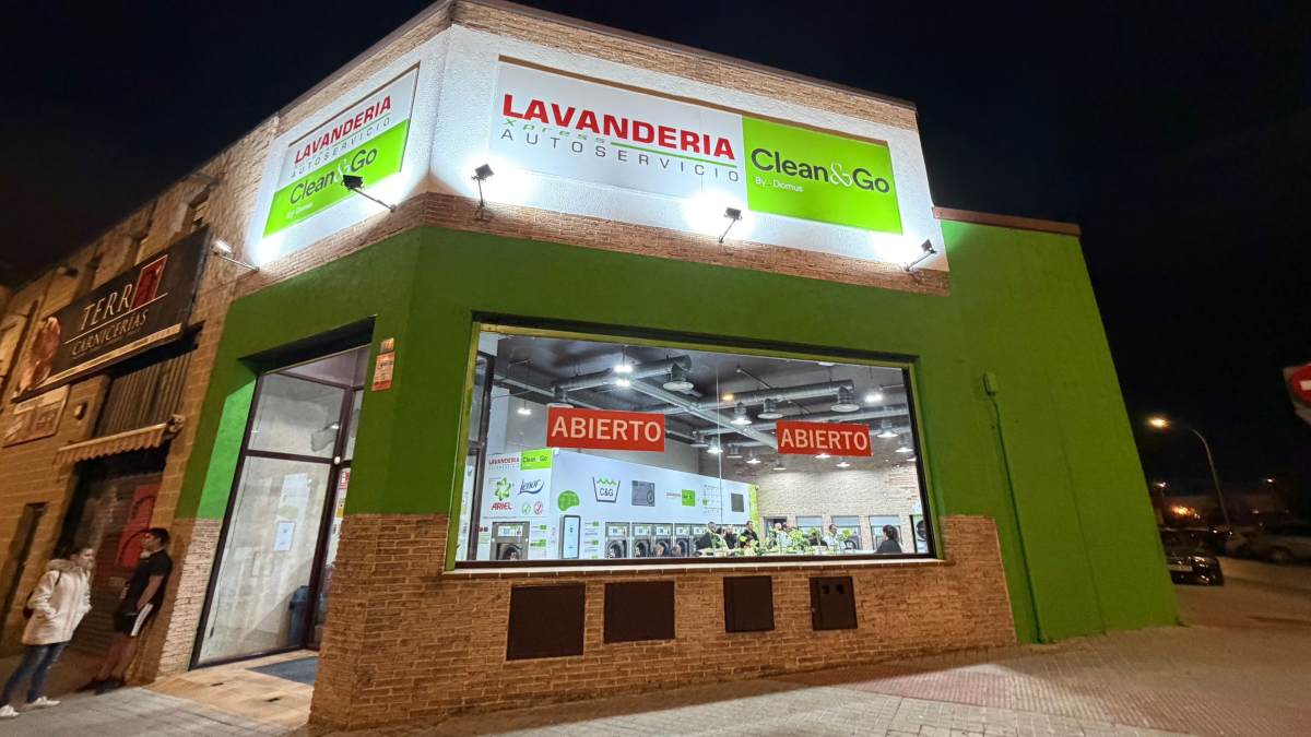 Clean & Go Alcorcón: llega la lavandería autoservicio más grande de España
