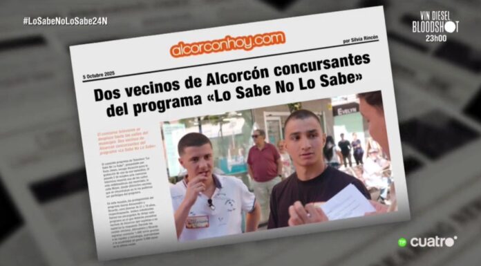 alcorconhoy es protagonista en el programa «Lo Sabe No Lo Sabe» gracias a los dos ganadores de Alcorcón