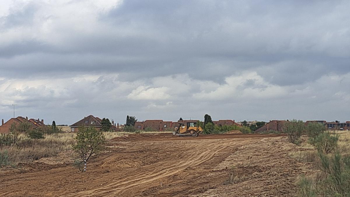 Comienzan las obras en Retamar de la Huerta: las máquinas ya trabajan en el nuevo barrio de Alcorcón