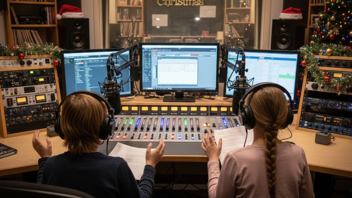 Niños en el podcast de alcorconhoy