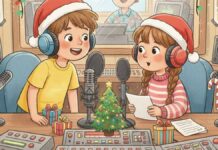 Los peques del Colegio Fuente del Palomar de Alcorcón nos felicitan las fiestas: podcast alcorconhoy Felicitación navideña alcorconhoy y Fuente del Palomar