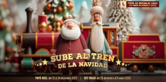 Sube al tren de la Navidad en X-Madrid y patina en Alcorcón bajo un show de luces y sonido