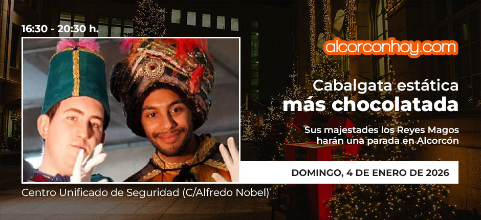 Cabalgata estática más chocolatada Fiestas Alcorcón 2025