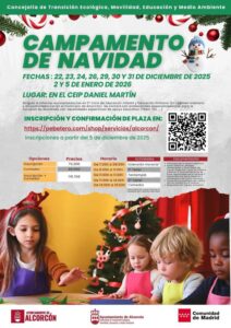 Alcorcón lanza sus campamentos de Navidad: fechas, precios y cómo inscribirse