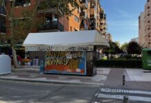 El último quiosco de Alcorcón dice adiós para siempre en la calle Timanfaya El último quiosco de prensa de Alcorcón dice adiós al municipio para siempre