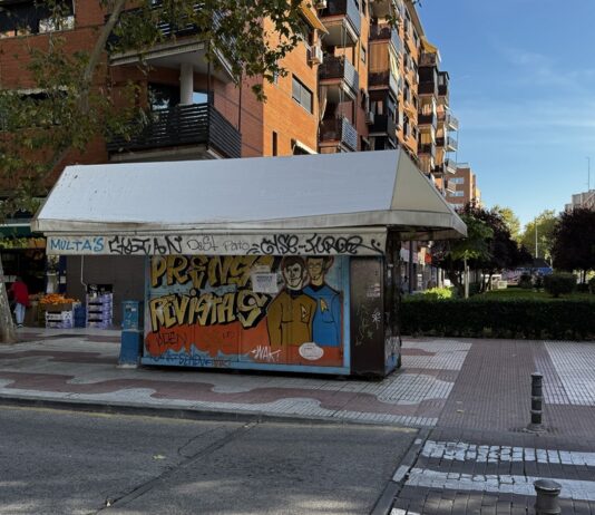 El último quiosco de Alcorcón dice adiós para siempre en la calle Timanfaya El último quiosco de prensa de Alcorcón dice adiós al municipio para siempre
