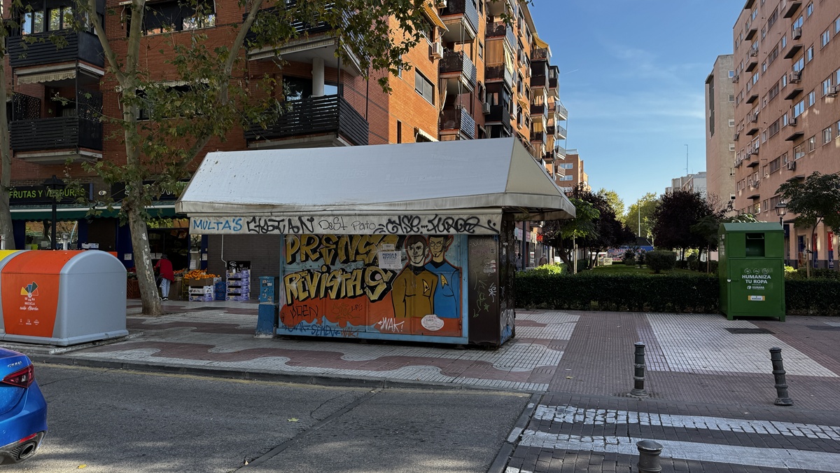 El último quiosco de prensa de Alcorcón dice adiós al municipio para siempre El último quiosco de prensa de Alcorcón dice adiós al municipio para siempre