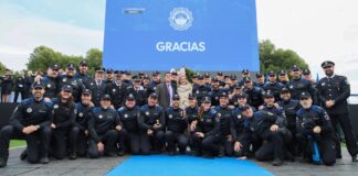 La Policía Municipal de Alcorcón recibe la Medalla Dorada por sus actuaciones en Paiporta durante la DANA
