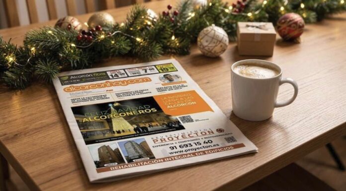 Los vecinos de Alcorcón ya pueden leer gratis la edición de diciembre de 2025 del periódico en papel