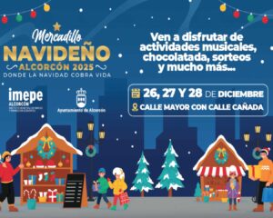 Mercadillo Navideño en la Calle Mayor de Alcorcón: guía de horarios, conciertos y sorteos
