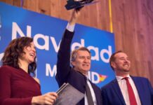 Alcorcón acoge la Cena de Navidad del PP de Madrid con Feijóo, Ayuso y más de mil asistentes Alcorcón acoge la Cena de Navidad del PP de Madrid con Feijóo, Ayuso y más de mil asistentes