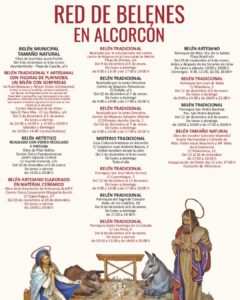 Ruta de belenes en Alcorcón 2025: guía imprescindible de horarios y ubicaciones