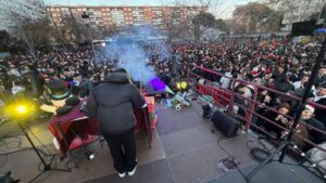 La Tardebuena en Ondarreta se convierte en objeto de debate en Alcorcón: disfrute y quejas de los vecinos