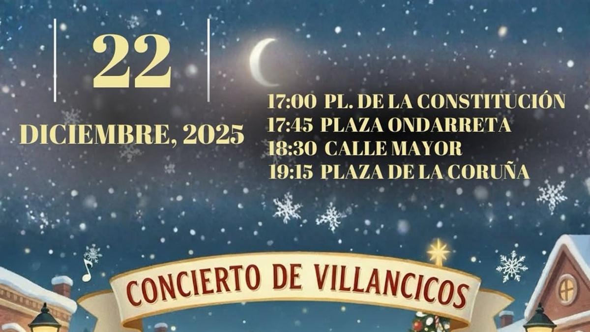Los villancicos serán protagonistas esta Navidad en Alcorcón gracias a un espectacular concierto