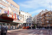 Minuto de silencio accidente ferroviario