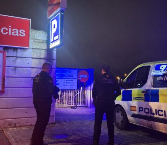 La policía de Alcorcón salva a un bebé