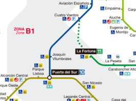 Alcorcón tendrá otra vía rápida hacia Madrid: así será el nuevo enlace entre las líneas 10 y 11 de Metro Alcorcón tendrá otra vía rápida hacia Madrid: así será el nuevo enlace entre las líneas 10 y 11 de Metro