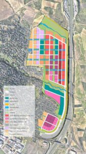 ¿Chalés o pisos? Así es el mapa de las 3.503 viviendas de Retamar de la Huerta en Alcorcón