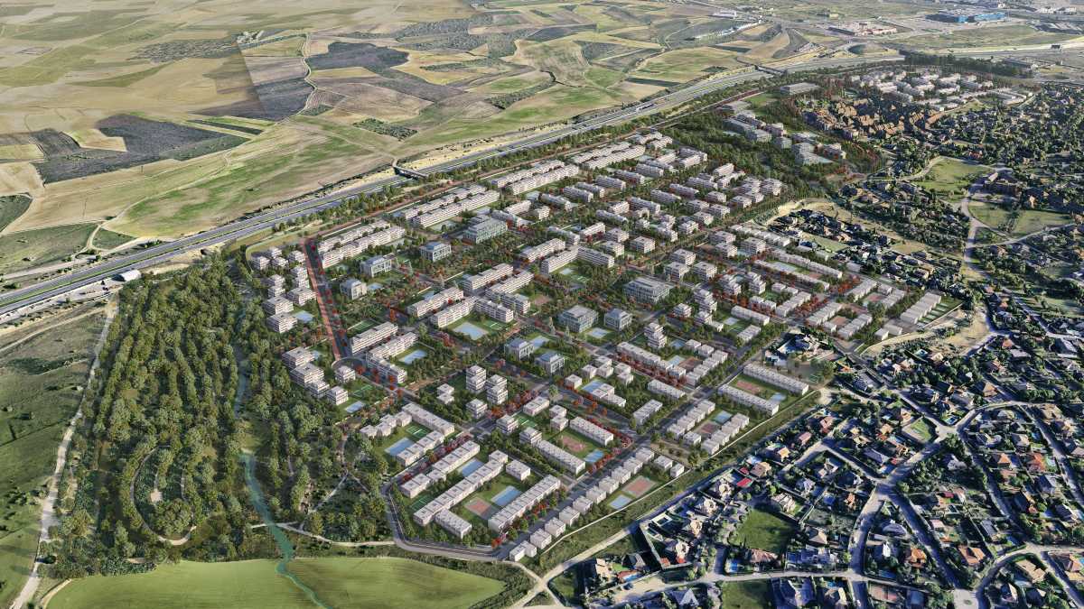 Alcorcón ya sabe cuándo se empezará a edificar y se entregarán las primeras viviendas de Retamar de la Huerta