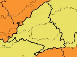 Alerta amarilla en Alcorcón: rachas de 70 km/h y probabilidad de nieve para este miércoles