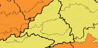 Alerta amarilla en Alcorcón: rachas de 70 km/h y probabilidad de nieve para este miércoles