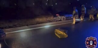 Excarcelado un conductor con heridas leves tras un accidente de tráfico en Alcorcón