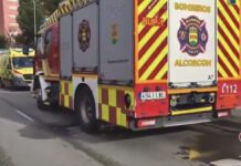 Un incendio en los sótanos de un edificio en Alcorcón deja dos heridos leves Un incendio en los sótanos de un edificio en Alcorcón deja dos heridos leves