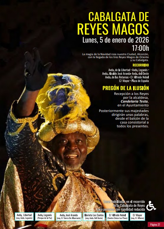 Fecha y recorrido completo de la Cabalgata de los Reyes Magos en Alcorcón