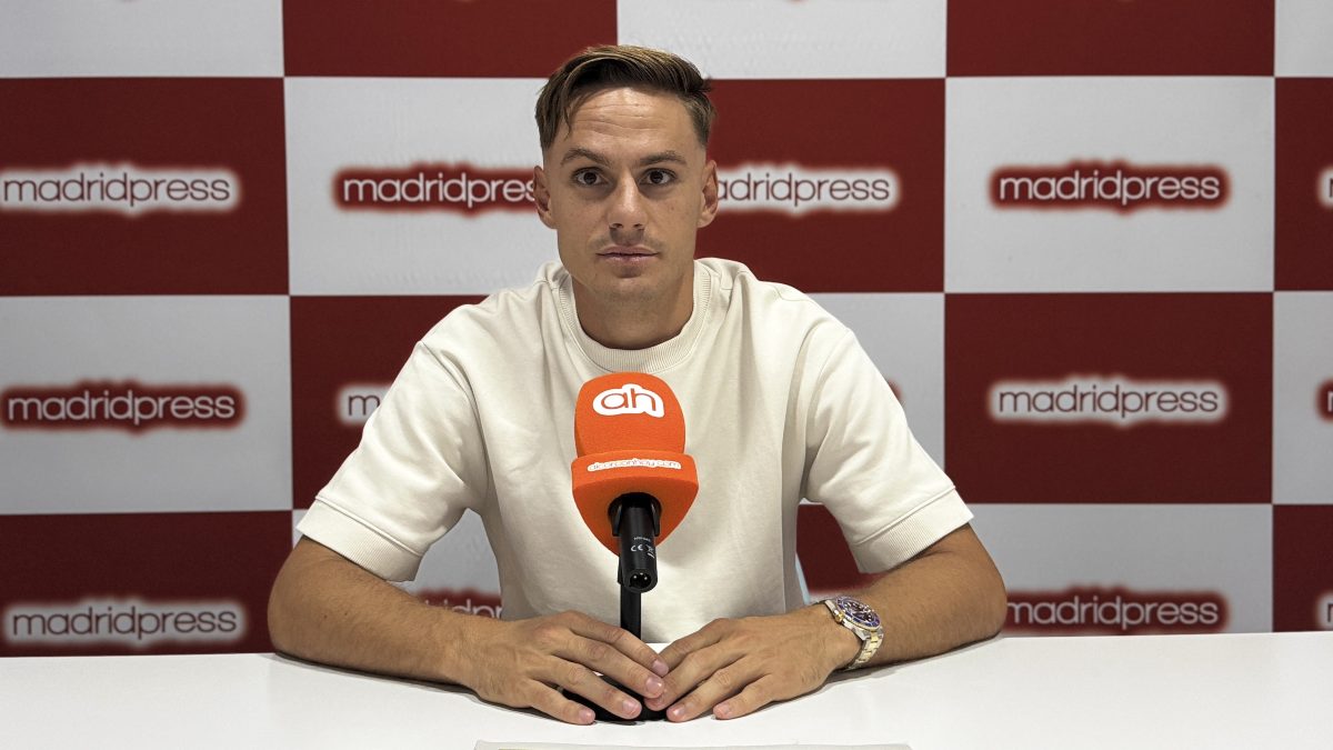Dani Gómez: “¿Volver al Alcorcón? No hay mejor manera de terminar mi carrera así”
