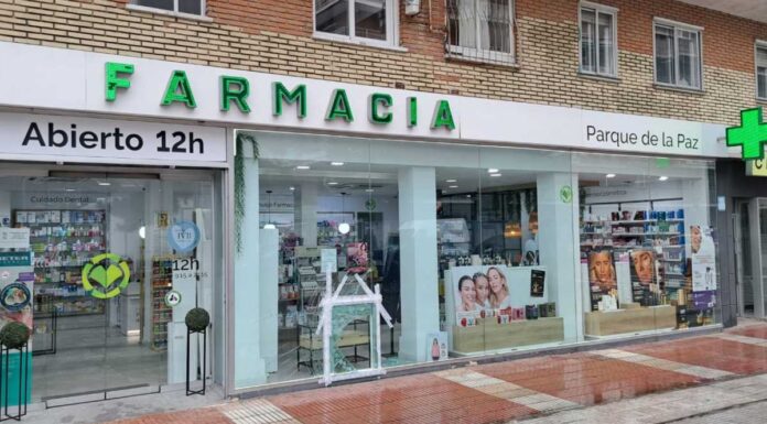 Golpe nocturno en Alcorcón: asaltan una farmacia rompiendo un cristal blindado