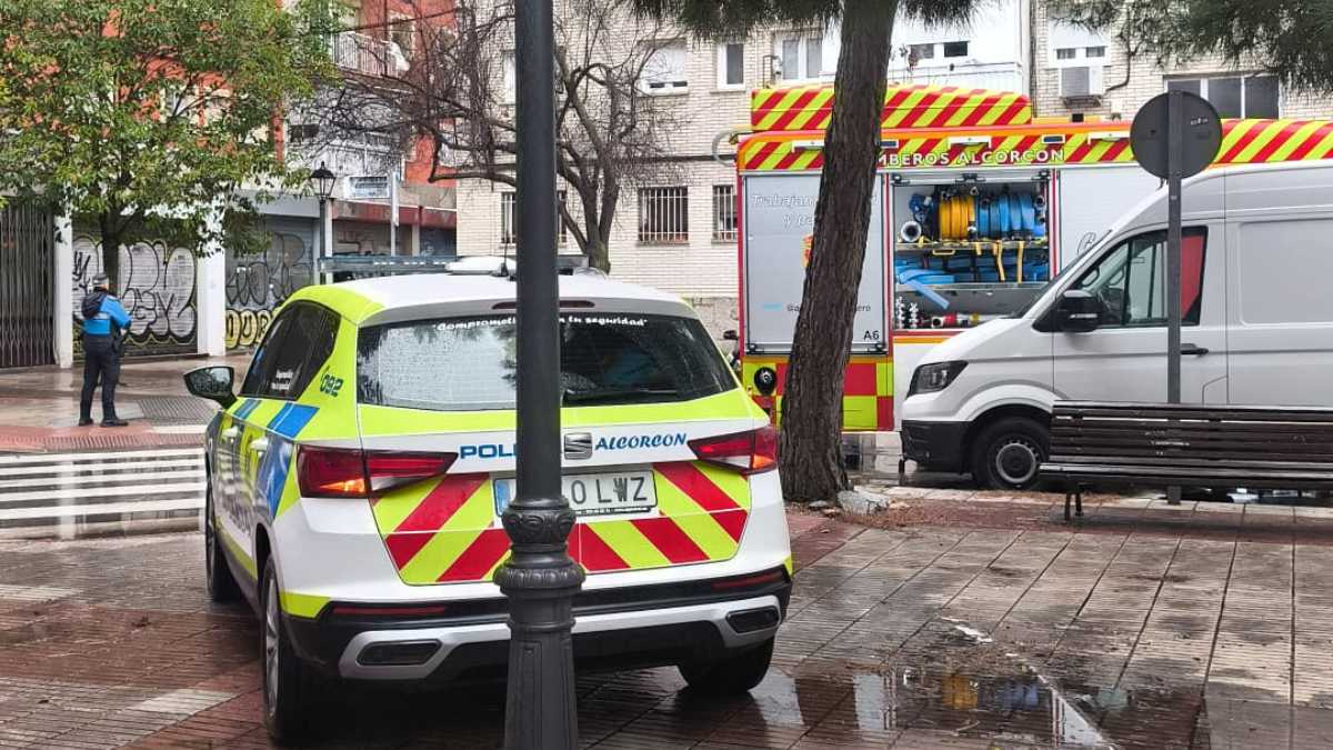Un descuido con un radiador provoca un incendio en una casa de Alcorcón