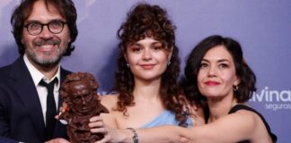 María Herrera vuelve a representar Alcorcón en otra gala más de los Goya