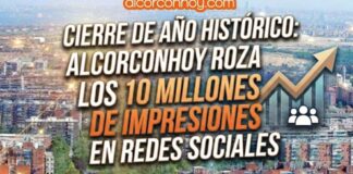 Cierre de año histórico: alcorconhoy roza los 10 millones de impresiones en redes sociales