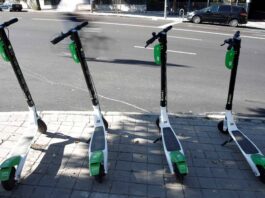 Alcorcón: frutos patinetes