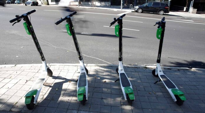 Alcorcón: frutos patinetes