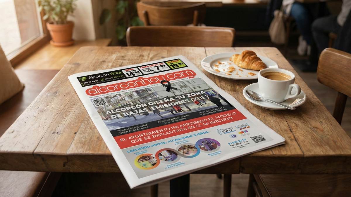 Los vecinos de Alcorcón ya pueden leer gratis la edición de enero de 2026 del periódico en papel