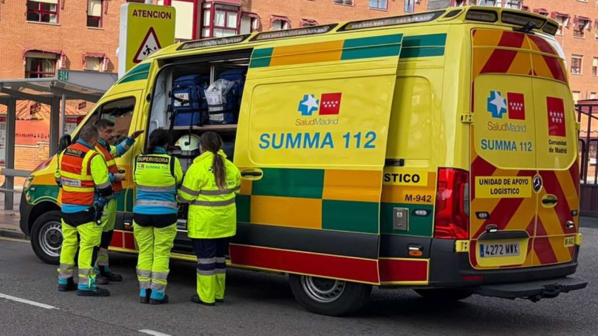 Una mujer resulta herida leve tras un atropello en Alcorcón