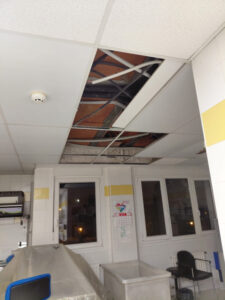 Goteras y fallos estructurales obligan a reubicar a cinco personas mayores de la residencia de Alcorcón