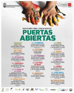 Alcorcón inicia las jornadas de puertas abiertas en más de 40 centros públicos para el curso 2026/2027