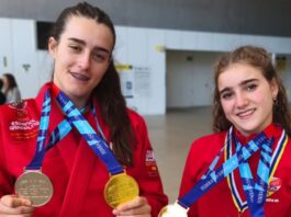 Edurne y Nerea, de la escuela Budo Gakko de Alcorcón, conquistan el Campeonato de España de Grappling