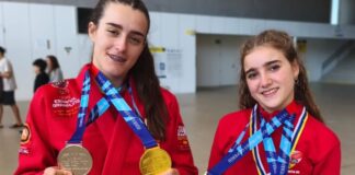 Edurne y Nerea, de la escuela Budo Gakko de Alcorcón, conquistan el Campeonato de España de Grappling