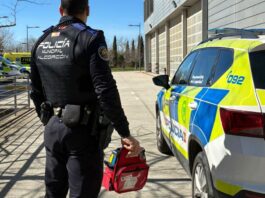 La policía salva una vida en Urtinsa