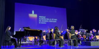 Homenaje en Alcorcón a Pablo y María del Carmen, vecinos fallecidos en el trágico accidente de Adamuz