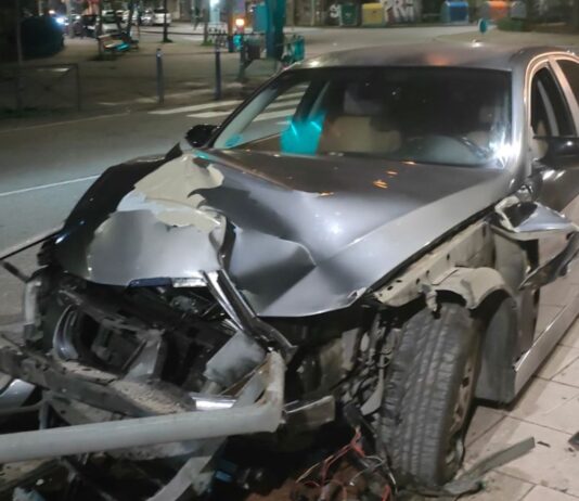 Impactante accidente en Alcorcón por exceso de velocidad y una distracción