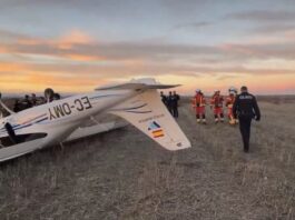 Una avioneta vuelca tras un aterrizaje de emergencia cerca de Alcorcón