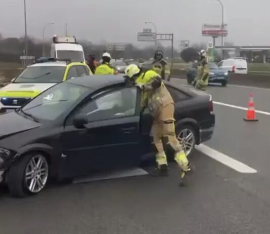 Dos aparatosos accidentes en la M-506 movilizan a los bomberos de Alcorcón