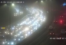 Caos total en la A-5 a la altura de Alcorcón con más de 10 kilómetros de atasco