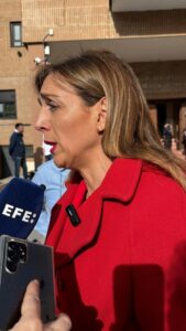 La alcaldesa de Alcorcón pide la dimisión de Manuel Bautista desde Móstoles