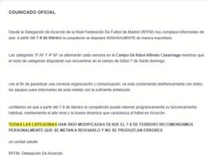 La Liga Municipal de Fútbol 7 de Alcorcón recupera la normalidad con el regreso a las jornadas semanales